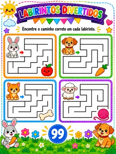 Labirintos divertidos